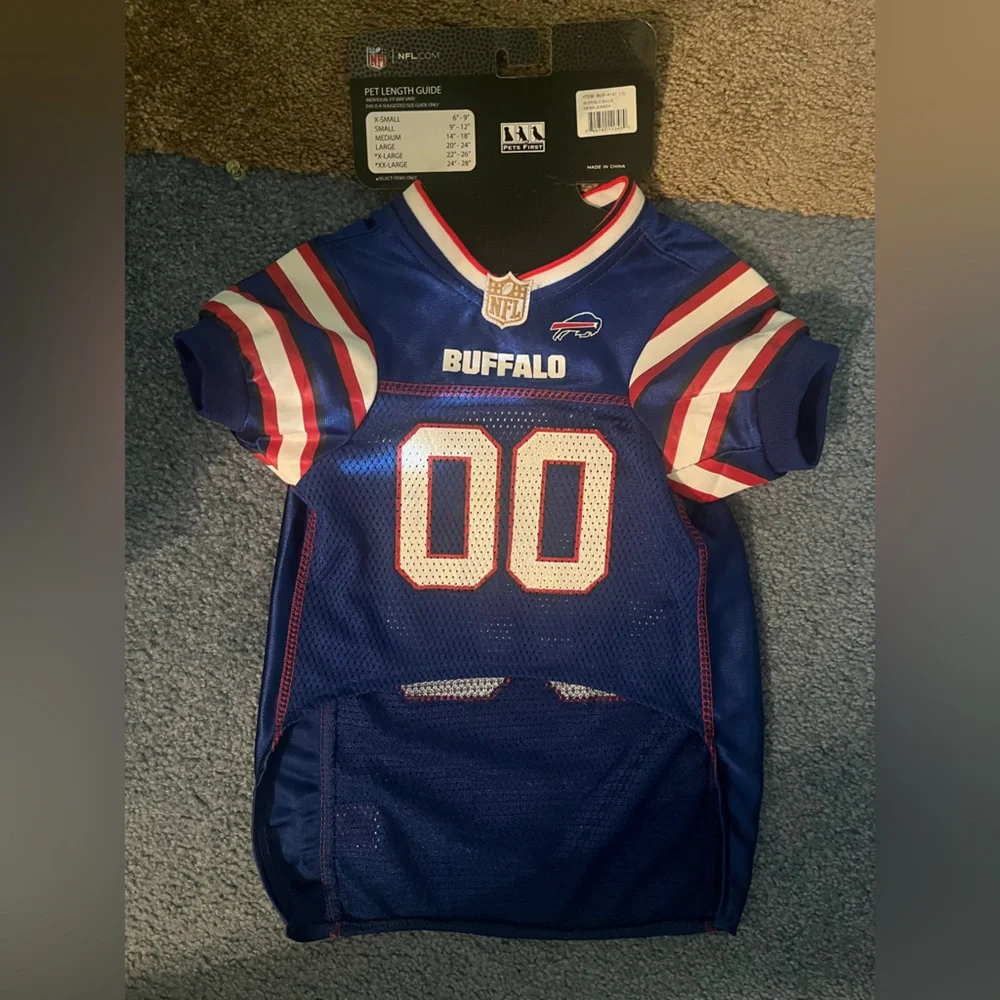 *BRAND NEW 🆕/ UNUSED* Buffalo Bills Large Pet Jersey